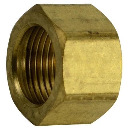 Midwest Fastener 5/8" Brass Compression Nuts 5PK 35688